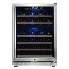 Carica l'immagine nel visualizzatore di Gallery, KingsBottle KBUSF54D 24 Inch 44 Bottle Wine Cooler - Royal Wine Coolers