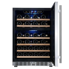 Carica l'immagine nel visualizzatore di Gallery, KingsBottle KBUSF54D 24 Inch 44 Bottle Wine Cooler - Royal Wine Coolers