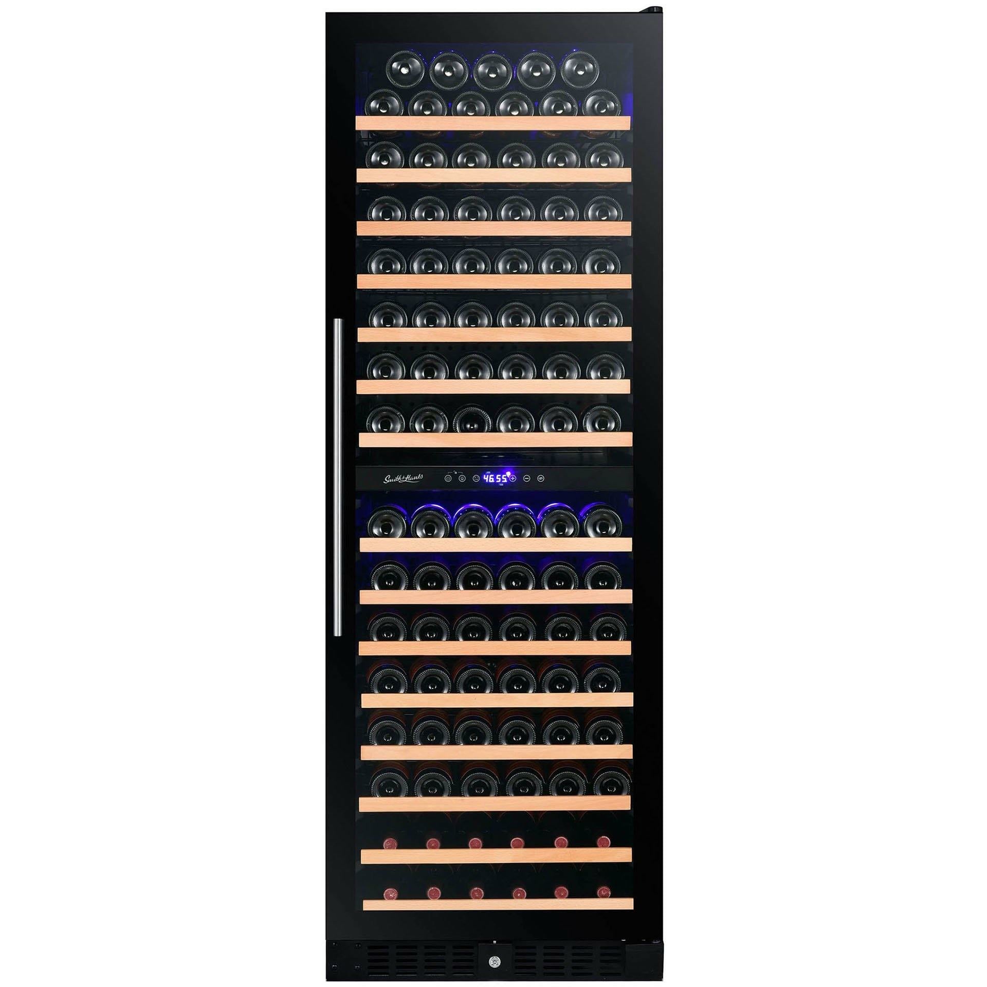 Smith & Hanks RW145DR 46 Bottle Dual Zone Wine Cooler