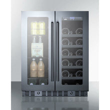 Carica l&#39;immagine nel visualizzatore di Gallery, Summit Combination Wine and Beverage Cooler - Royal Wine Coolers