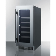 Load image into Gallery viewer, Summit 29 Bottle Classic Series Slim Wine Cooler - Royal Wine Coolers