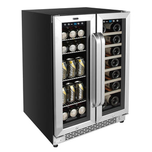 Whynter BWB-2060FDS 20 Bottle Wine and Beverage Center - Royal Wine Coolers
