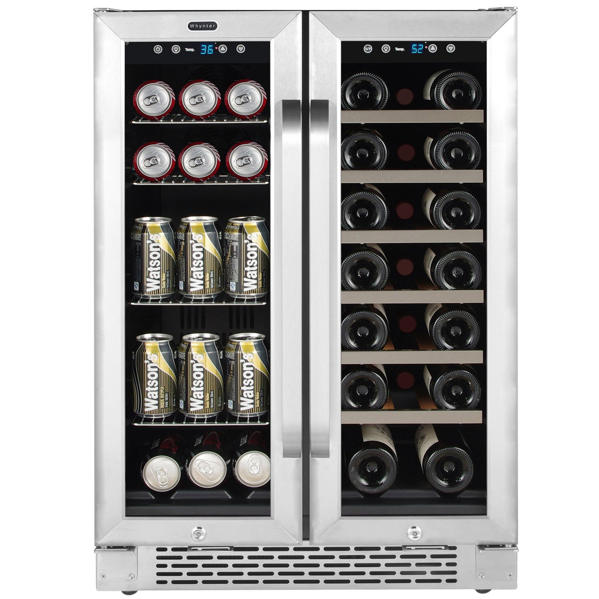 Whynter BWB-2060FDS 20 Bottle Wine and Beverage Center – Royal