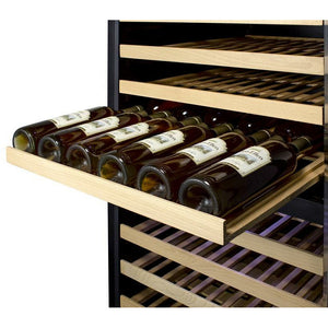 Summit 162 Bottle Dual Zone Wine Cooler - Royal Wine Coolers