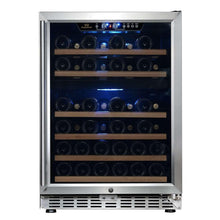 Carica l&#39;immagine nel visualizzatore di Gallery, KingsBottle KBUSF54D 24 Inch 44 Bottle Wine Cooler - Royal Wine Coolers