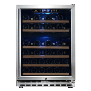 KingsBottle KBUSF54D 24 Inch 44 Bottle Wine Cooler - Royal Wine Coolers
