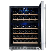 Cargar imagen en el visor de la galería, KingsBottle KBUSF54D 24 Inch 44 Bottle Wine Cooler - Royal Wine Coolers