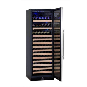 KingsBottle KBU170WX 166 Bottle Wine Cabinet Cooler