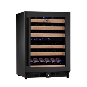 KingsBottle KBU50DX 24 Inch Dual Zone Wine Cooler - Royal Wine Coolers