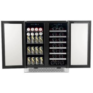 Whynter BWB-3388FDS 33 Bottle Wine and Beverage Center - Royal Wine Coolers