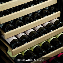 Cargar imagen en el visor de la galería, KingsBottle KBU170WX 166 Bottle Wine Cabinet Cooler